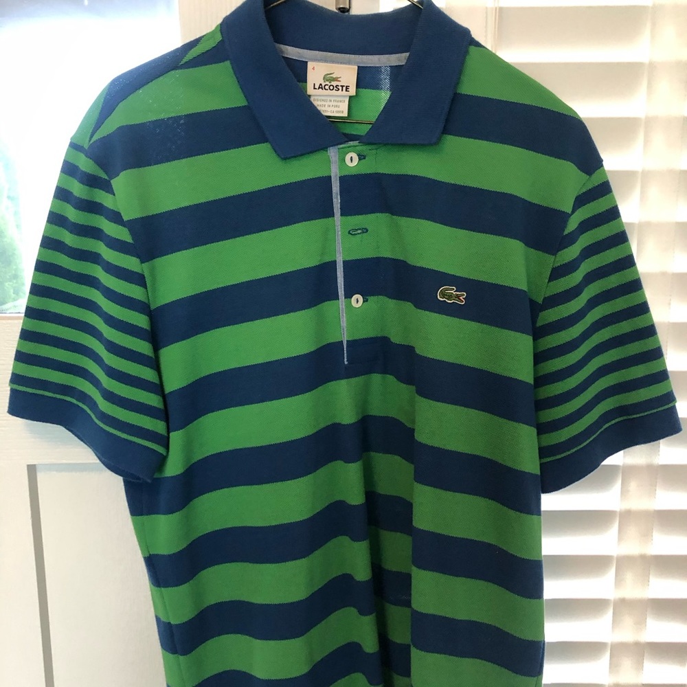 Men’s Lacoste polo size 4
